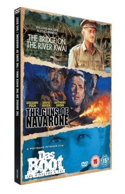 £4.41 • Buy The Bridge On The River Kwai/Das Boot/the Guns Of Navarone [DVD], Good, ,