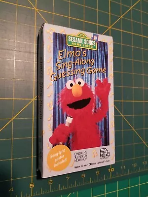 Elmo's Sing-Along Guessing Game (VHS 1991) Sesame Street Songs Home Video • $25.97