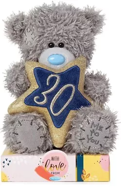 Me To You Tatty Teddy Happy 30th Birthday Soft Toy Gift • £11