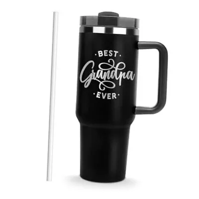 Tumbler 40Oz - Birthday Gifts For Grandpa From 40 Oz Best Grandpa Ever • $46.65