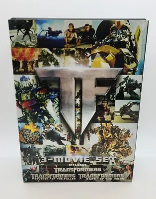Transformers Trilogy Transformers / Revenge Of The Fallen / Dark Of The Moon DVD • $2.39