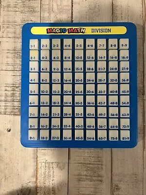 Magic Math Division Manual Machine Math Practice • $9.99