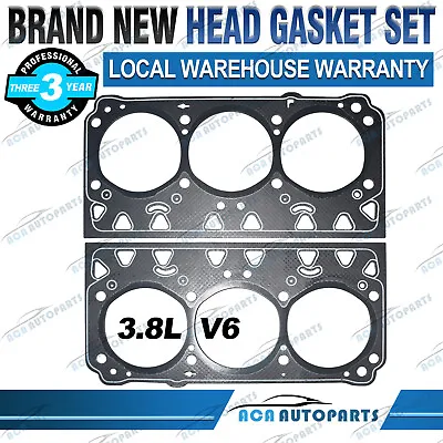 Head Gasket Set For Holden Commodore Vs Vt Vu Vx Vy Ecotec L36 L67 S/c 3.8l V6 • $66.99