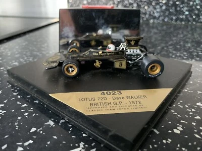 £4.99 • Buy Quartzo 4023 Lotus 72D - Dave Walker - British Grand Prix - 1972 - 1:43 Scale