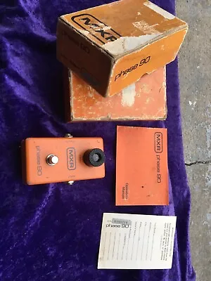 MXR Block Phase 90 - Vintage Great Condition With Original Box And Manual • $199