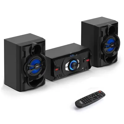 Pyle 3 Pcs. Wireless BT Streaming Stereo System -Mini System W/ Remote Control • $192.99