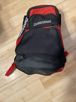 Demarini Voodoo Rebirth Baseball Softball Bat Ball Backpack Red Black Sport Bag • $22.75