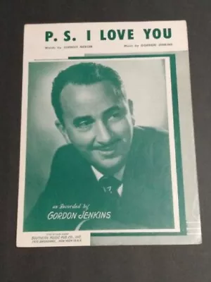 P.S. I Love You Gordon Jenkins 1953 Sheet Music • $5.50