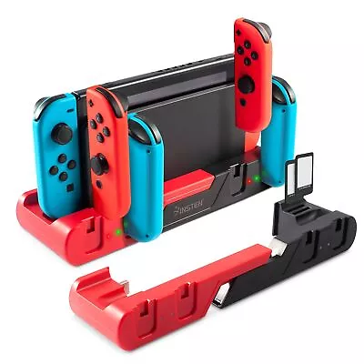 For Nintendo Switch & OLED Model Joycon Controller Charging Station Docking Base • $16.49