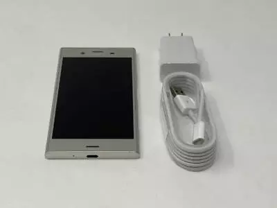 Sony Xperia XZ1 64GB G8342 Unlocked GSM Warm Silver Cell Phone Excellent G092 • $74.95