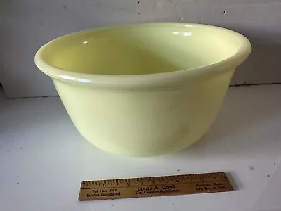 Vtg McKee Jadeite Custard Glass Mixing Bowl Hamilton Beach Racine 9 1/8  Wide • $25