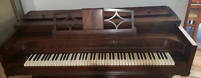 Vintage Brown Acoustic 88-key Piano With Bench Three-pedal • $50
