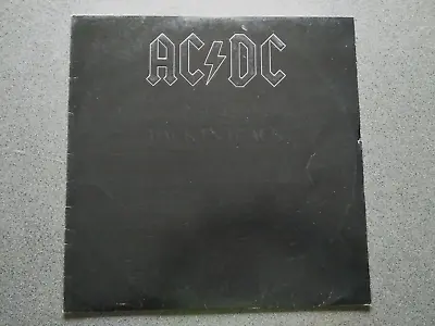 Acdc Back In Black Lp Record Australia Albert • $125.99