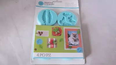 Martha Stewart Silicone  Molds Kit Butterfly Leaves Small In Package • $15.91