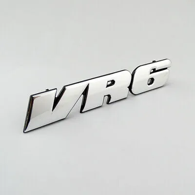$12 • Buy VR6 Car Grill Badge Emblem Decal MK3 Auto Logo For VW Golf Corrado Jetta Passat