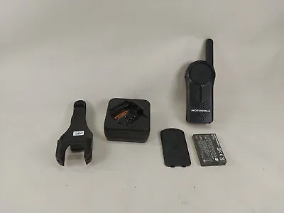 Motorola DLR1020 900MHz Digital Business Two Way Radio W/ Battery Clip & Charger • $149.99