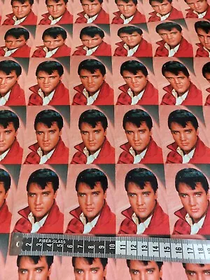 Elvis Presley Fabric  1m X 1.4m 100% Cotton  • $21.99