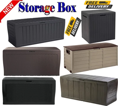 £56.99 • Buy Keter Xl Large Storage Shed Garden Outside Box Bin Tool Store Lockable New