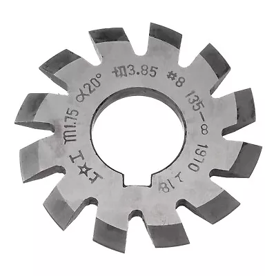 M1.75 No.8 20 Degree HSS Involute Gear Cutter Module Rack Milling Lathe Machine • $34.95