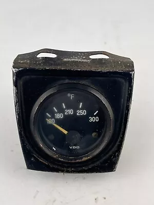 Vintage VDO Temp Gauge With Mount. Made In Germany • $40