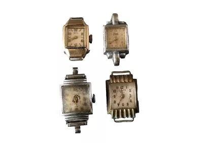 4 Vintage Art Deco Ladies Cocktail Watches Lanco Titan Omnia Ormo Spares/Repair • £20