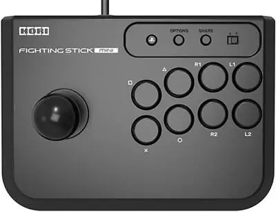 HORI Fighting Stick Mini 4 Arcade Controller Sony PS4 Video Game Accessories • £76.99