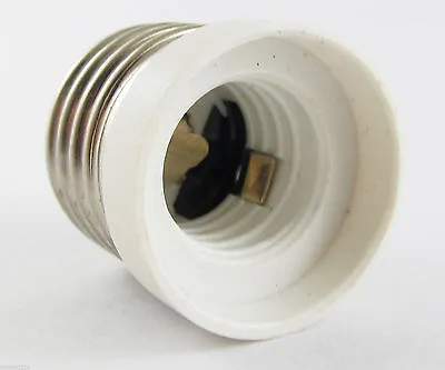 10 X E27 Male To E17 Female Socket Base LED Halogen CFL Light Bulb Lamp Adapter • $9.19