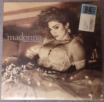 Madonna Like A Virgin LP Sealed 1984 • $49.99