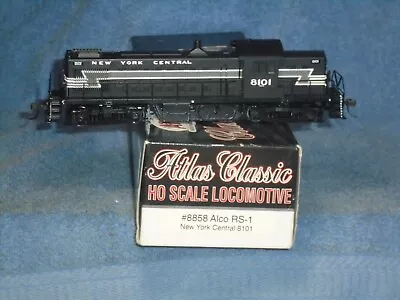 Atlas Classic  Ho Scale #8858 Alco Rs-1 New York Central #8101 • $129.99