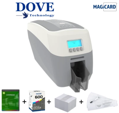 £1200 • Buy Magicard 600 Double Sided Colour ID Card Printer With Elatec Smartcard Encoder.