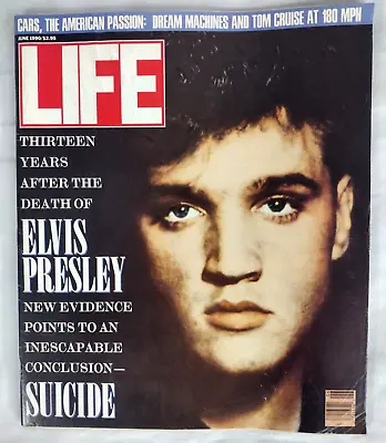 LIFE MAGAZINE June 1990 - 13 Years After The Death Of Elvis Presley Vintage • $13.95