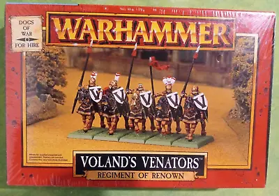 Warhammer Fantasy Old World Dogs Of War Volands Venators OOP SEALED NIB NEW SW • $400