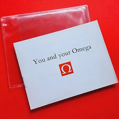 Omega Watch Booklet You And Your Omega Constellation Speedmaster Seamaster F300 • $149