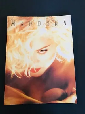 MADONNA Blond Ambition World Tour Program Japan Photo 1990 Tour Brochure • $36.99