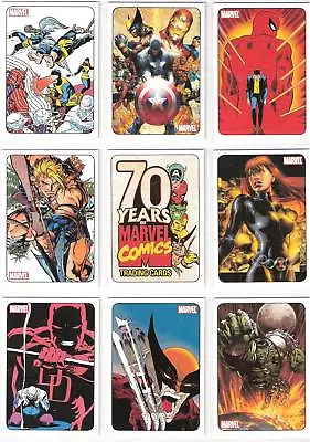 2010 Marvel 70th Anniversary Comic Trading Card Set + Tribute Chase Set Xmen  • $24.50