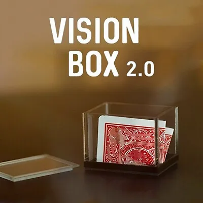 Vision Box 2.0 By Joao Miranda Magic Tricks Card Magic And Trick Decks Close Up • $24.99
