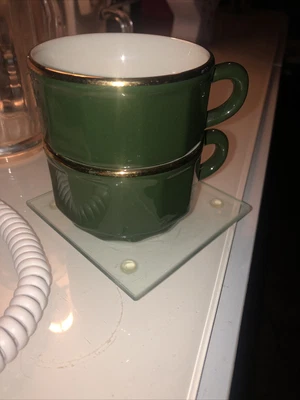 £14 • Buy 019 Vintage Apilco French Cups X 2 