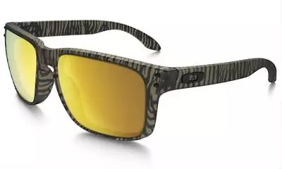 NEW Oakley Holbrook Urban Jungle Matte Sepia / 24K Gold Iridium OO9102-99 • $94.95