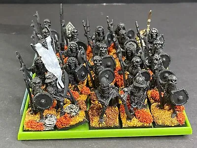 Warhammer/Oldhammer Vampire Counts SKELETON INFANTRY X22 WFB/AoS Metal • $99