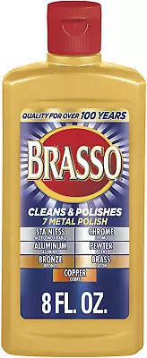 Brasso Multi Purpose Metal Polish For Long Lasting & Brilliant Shine 8 Oz • $8.37