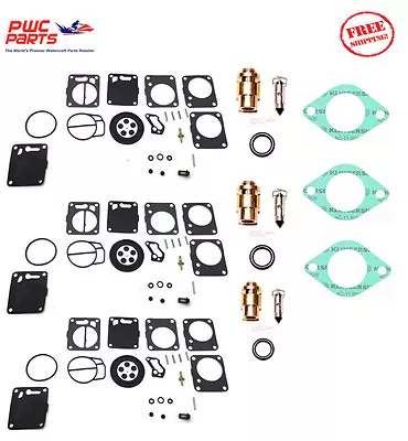 POLARIS MIKUNI Carburetor Rebuild Kit Needle Seat Carb Base Gasket 96-97 SLT 780 • $139.95