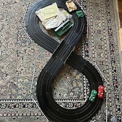 Marx International Sports Car Race Set With Grand Stand And Accessories • $34