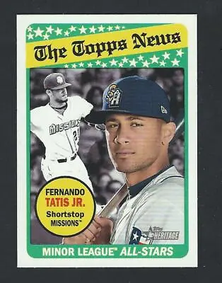 2018 Topps Heritage Minors RC - PICK FROM LIST - Minor League Rookie • $0.99