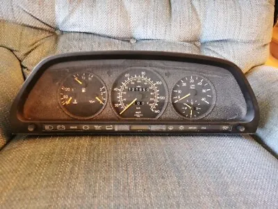 1986_87 Mercedes W126 300SDL Diesel Odometer Speedometer Instrument Cluster OEM • $399