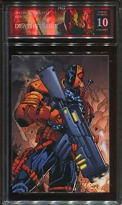 2012 Cryptozoic Dc Comics The New 52 Deathstroke #17 Heroes Grading Gem Mint 10 • $4.99