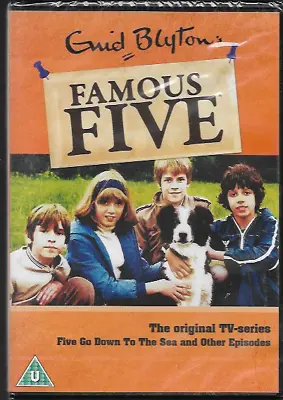 Famous Five Go Down To The Sea And Other Episodes Tv Series R2 Dvd New/sealed • £14.99