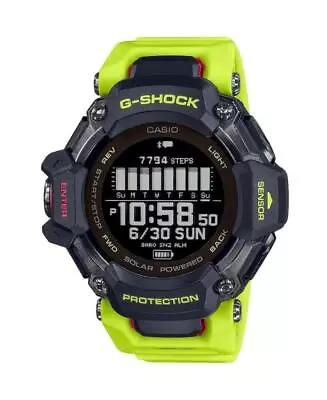 Men Japan Sports Functional Solar Powered Watch Casio GBD-H2000-1A9ER G-Shock Bl • $431.10
