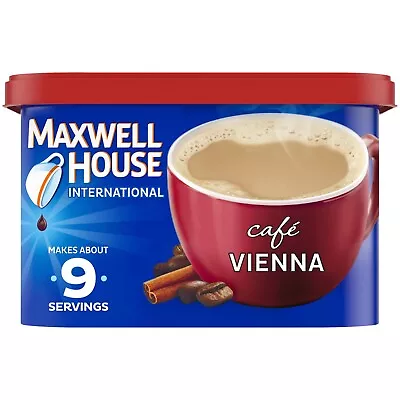 $26.48 • Buy Maxwell House International Vienna Cafe-Style Beverage Mix, 9 Oz EXP 11/2023