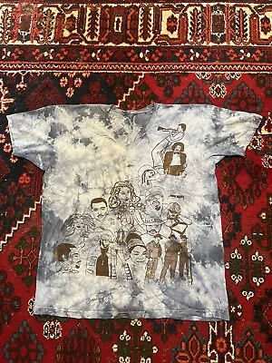 Montage Of Musicians (Michael Jackson Alicia Keyes Etc) Tie Dye T-shirt XL  • $10