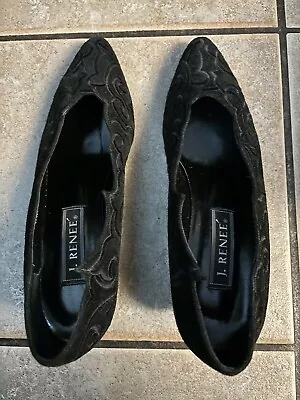 J. Renee Black Shoes Size 10 • $15